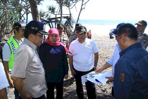 Khofifah Pastikan JLS Lot 9 Selesai 2022, Jadi Akses Utama Wisata Pantai Malang Selatan