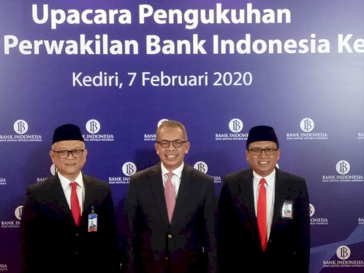 Kepala Perwakilan Bank Indonesia Kediri Dikukuhkan