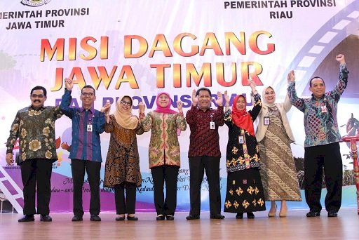 Transaksi Pelaku Usaha Jatim-Riau Tujuh Jam  Tembus Rp 362 Miliar
