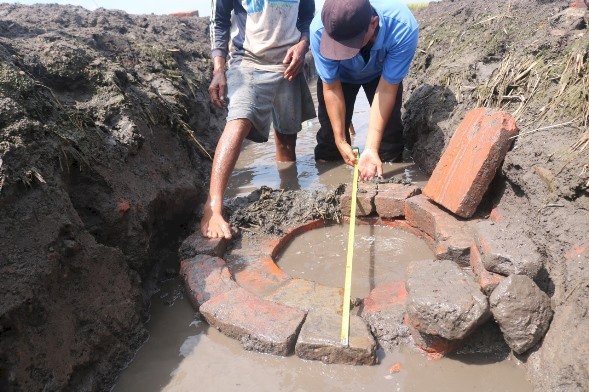 Ditemukan Sumur Kuno Diduga Zaman Mojopahit