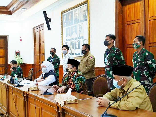 Gubernur Khofifah Siap Ajukan Penetapan PSBB Malang Raya ke Kementerian Kesehatan 