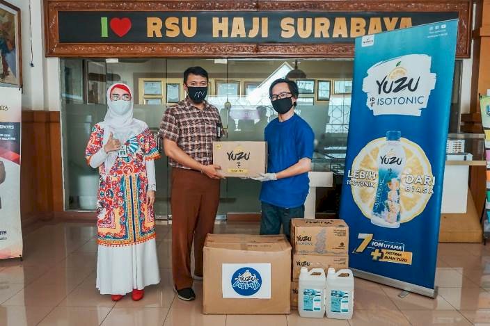 Perangi Covid-19, YUZU Indonesia Bantu Rumah Sakit di Surabaya