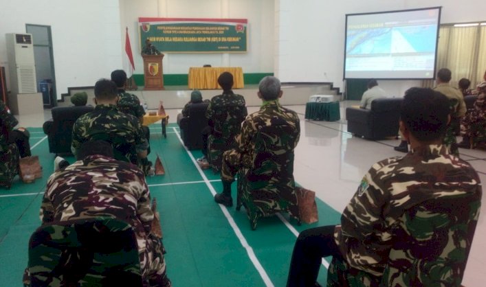Puluhan Keluarga Besar TNI Diwejang di Makorem Bhaskara Jaya