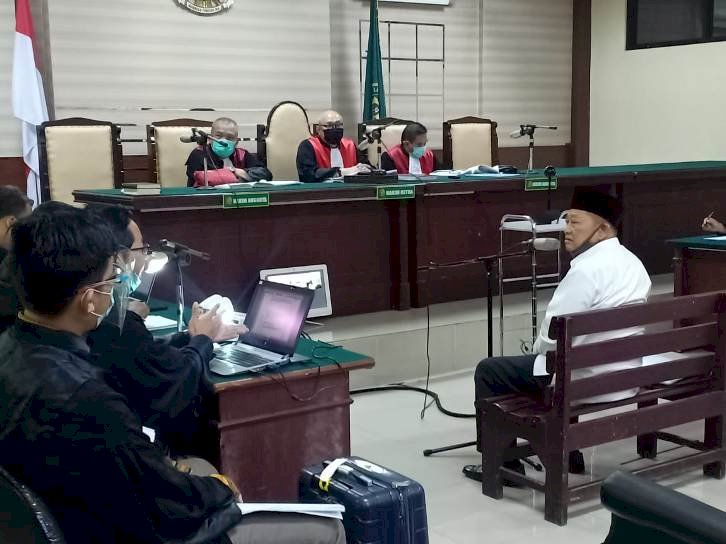 Saiful Ilah Curhat di Depan Majelis Hakim