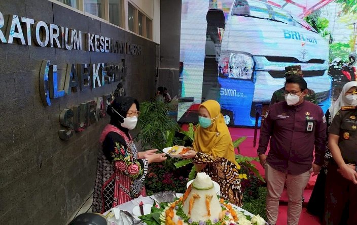 Ada Fasilitas Tes Swab Gratis untuk Warga Surabaya, Wali Kota Resmikan Labkesda