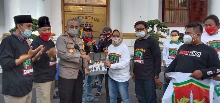 Jogoboyo Tegaskan Komitmen Bantu Polisi Jaga Surabaya