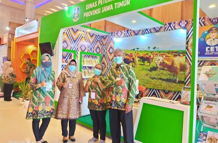 Dibuka Gubernur Jatim, Disnak Pamerkan Produk UKM Binaan dalam Jatim Fair 2020
