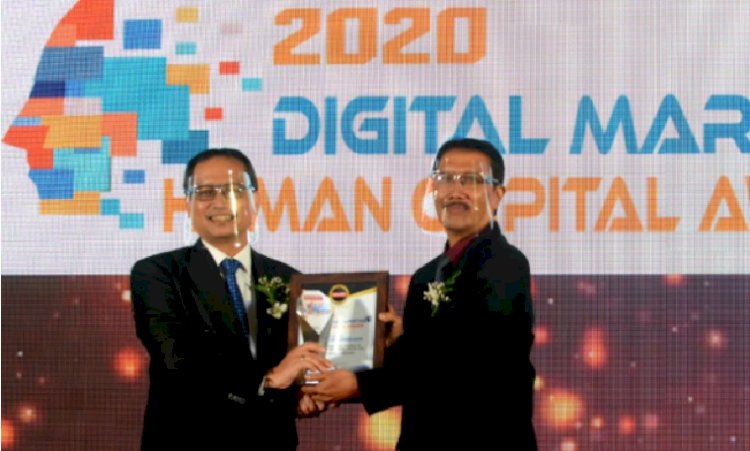 BPJAMSOSTEK Sabet 2 Penghargaan dalam Ajang Digital Marketing & Human Capital Award 2020
