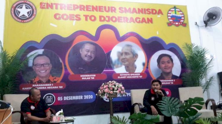 Alumni Smanisda Adakan Silaturahmi dan Sharing Bisnis Entrepreneur