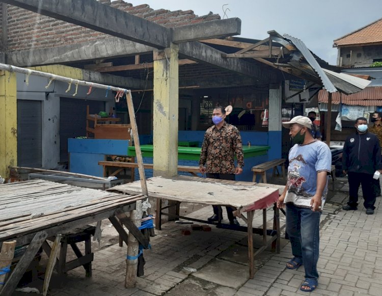 BHS Bantu Perbaikan Pasar Balongdowo