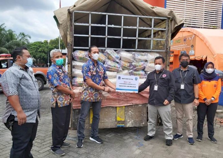 Aspekindo DPK Sidoarjo Bantu Korban Bencana di Jatim