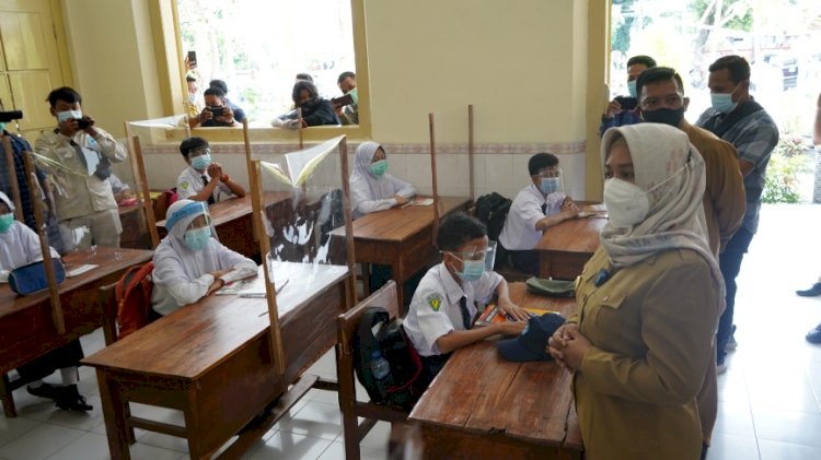 Pembelajaran Tatap Muka Dimulai di Kota Mojokerto