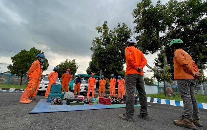 Pastikan Keandalan Pasokan Listrik Menjelang Idul Fitri, PLN UIT JBM Gelar Kesiapan Pasukan