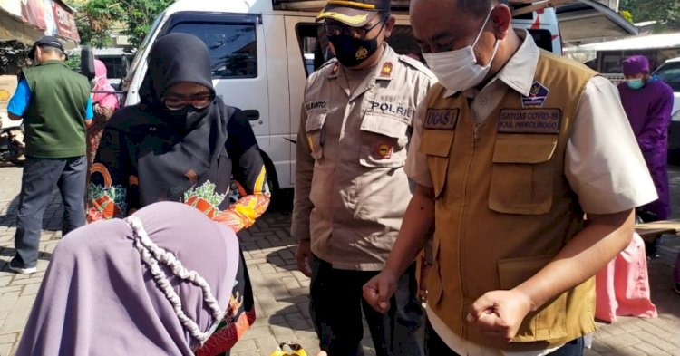 Paska Lonjakan Covid-19 di Madura, 13 Warga Pamekasan Tes Swab di Pasar Semampir