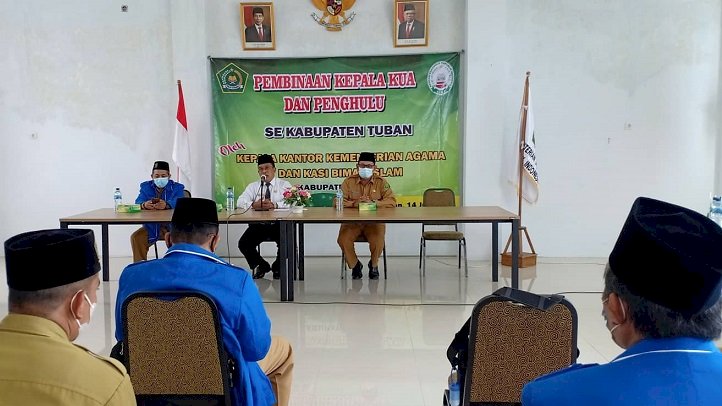 Kepala KUA dan Penghulu di Tuban Dapat Pembinaan, Kakemenag: Kerja Tak Neko-neko Itu Enak