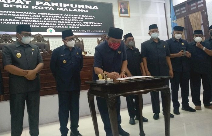 6 Fraksi DPRD Kota Malang Setujui Ranperda APBD 2020