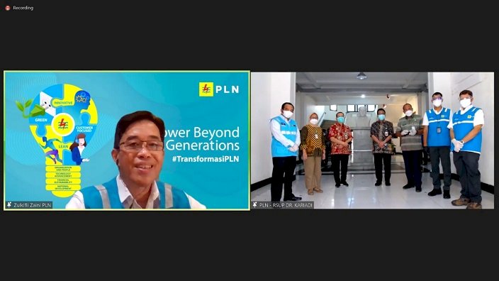 PLN Salurkan Bantuan Oksigen ke Sejumlah RS di Jawa Tengah