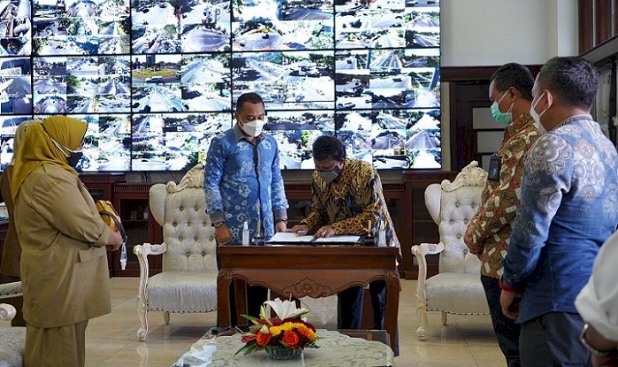 PLN dan Pemkot Surabaya Lakukan MoU, Amankan Saluran Listrik ke Madura