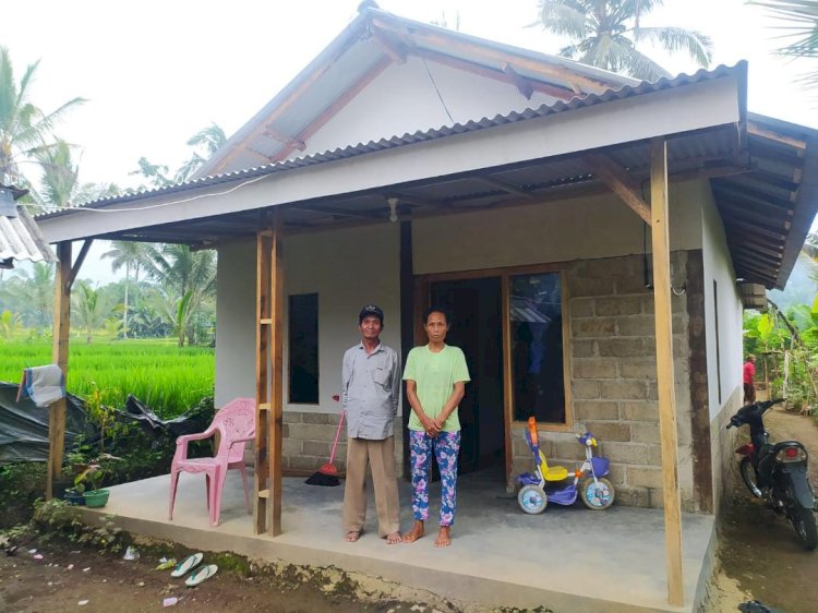 Korban Tanah Longsor di Pakel Bangun Rumah Sendiri, Pemkab Banyuwangi Seolah Tutup Mata