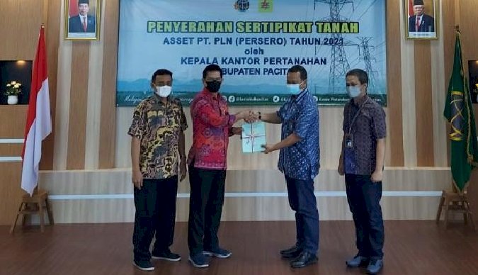 Akselerasi Sertipikasi Aset, BPN Pacitan Terbitkan 60 Sertipikat PLN