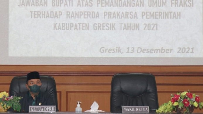 DPRD &Pemkab Gresik Capai Kesepakatan, Lanjutkan Pembahasan 4 Raperda Insiatif DPRD  Tahap II 