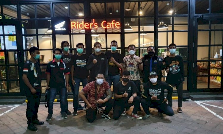 Kopdar Gabungan Honda CCI di MPM Rider Café Surabaya