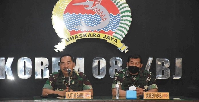 Korem 084/Bhaskara Jaya Terima Kunjungan Tim Kajian Strategis