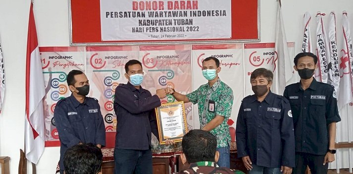 PWI Tuban Ajak Stakeholder Donor Darah