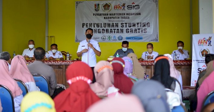 Penanganan Stunting di Tuban,  PWI Ajak Semua Pihak Terlibat