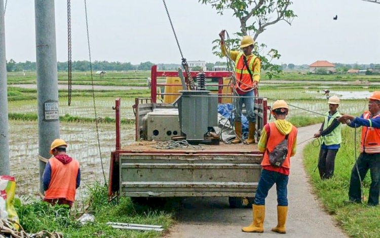 PLN Listriki 16 Dusun di Jatim Sepanjang Triwulan 1 2022