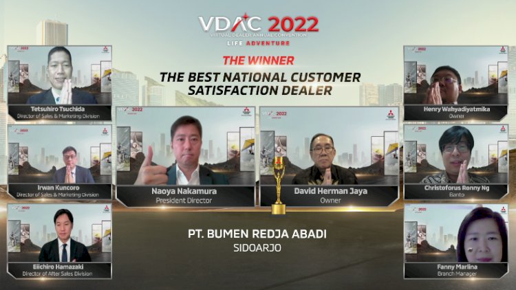 Dealer Mitsubishi Sidoarjo Raih Customer Satisfaction Terbaik
