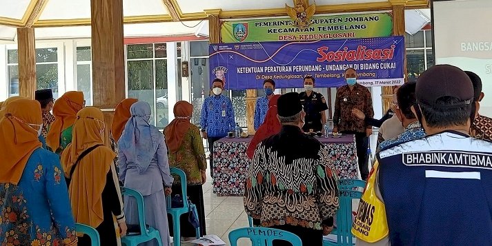 Gandeng Bea Cukai Kediri, Dinas Kominfo Jombang Sosialisasi di Desa Kedunglosari, Jangan Beli Rokok Tanpa Pita Cukai
