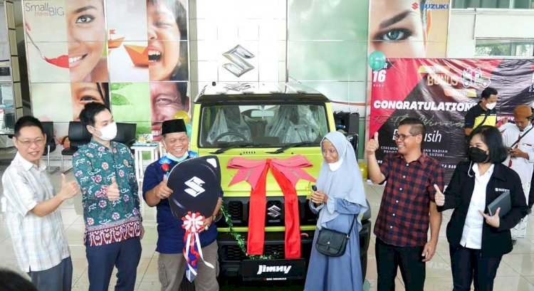 Hadiah Jimny untuk Program Suzuki Bonus Suzuki