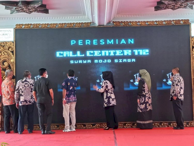Pemkab Mojokerto Launching Call Center 112