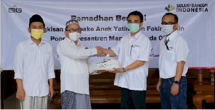 SBI Berbagi Paket Sembako Gratis untuk Lebaran