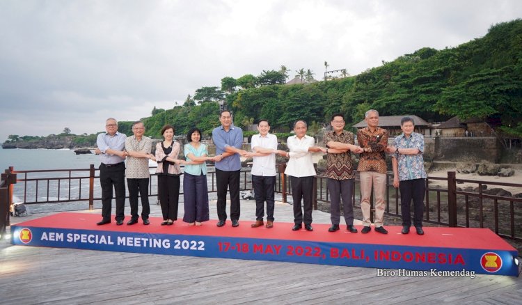 Mendag Lutfi Gelar Pertemuan Khusus Menteri Ekonomi ASEAN di Bali