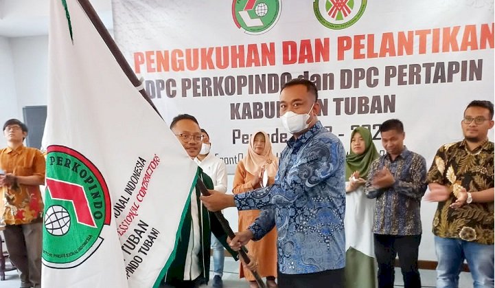 Resmi Dilantik, Perkopindo Tuban Siap Sinergi dengan Pemkab