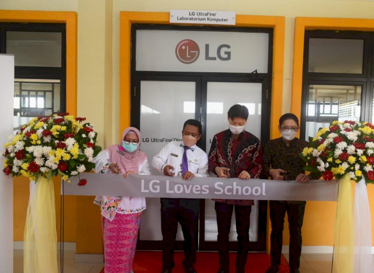 LG Tingkatkan Fasilitas Laboratorium Komputer SMK
