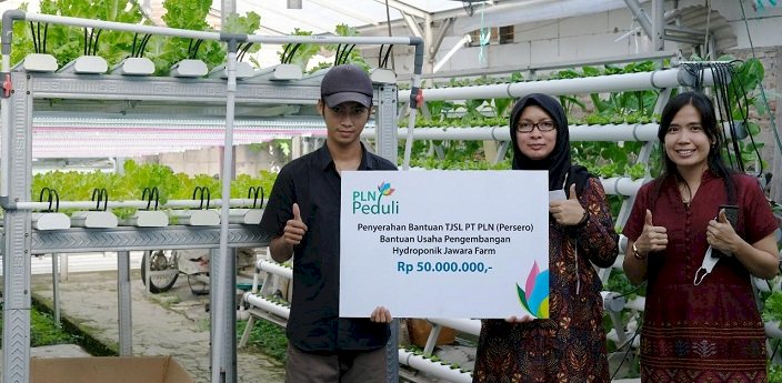 Galakkan Electrifying Agriculture,  PLN Kembali Bantu UKM Jawara Farm