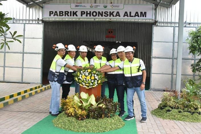 Petrokimia Gresik Resmikan Pabrik NPK Organik Phonska Alam Pertama di Indonesia