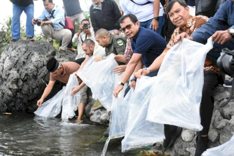 Semen Padang Lepas 7 Ribu Ikan Bilih