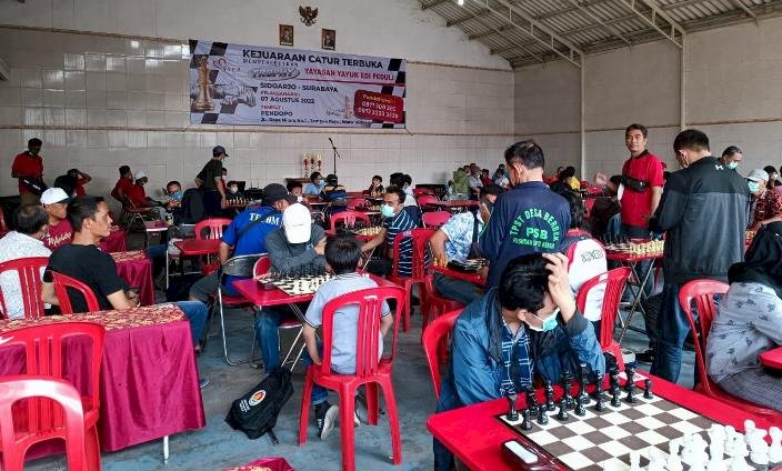 Ratusan Pecatur unjuk Kemampuan di YYEP Chess Cup 2022