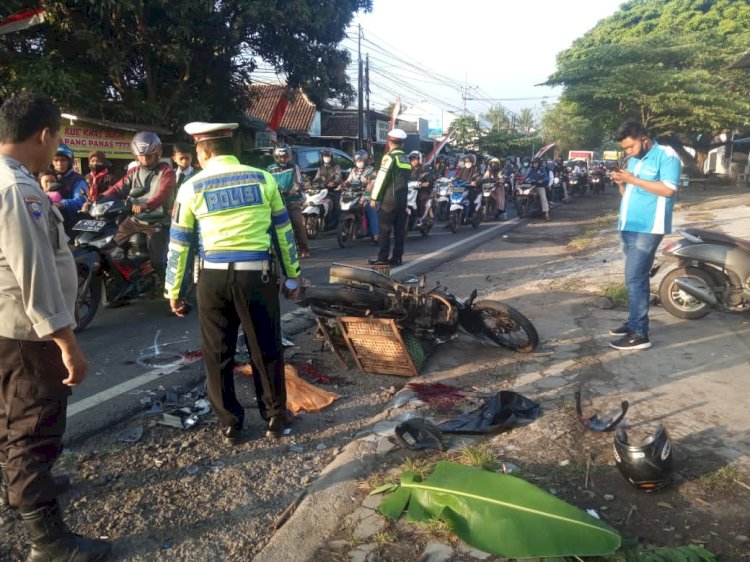 Kecelakaan di Rogojampi, Dua Orang Tewas mengenaskan