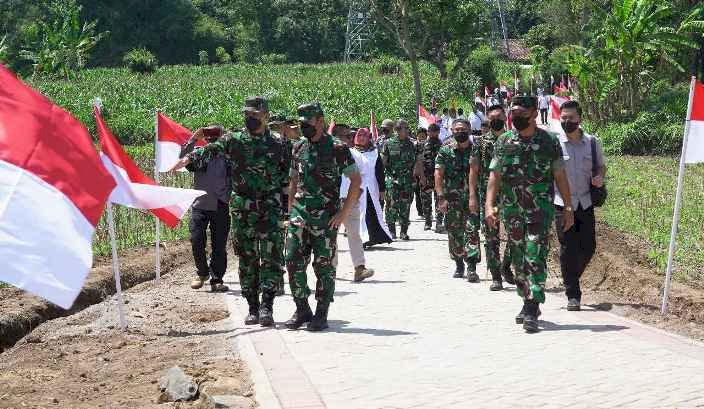 Tutup TMMD  Ke -114, Pangdam:  Bukti Kemanunggalan Antara TNI-Rakyat