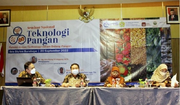 Teknologi Pangan UPN Veteran Jawa Timur  Sukses Gelar Seminar Nasional Teknologi Pangan 2022   