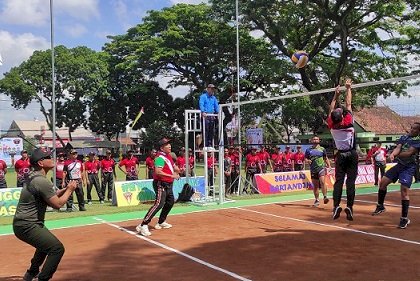 Ratusan Atlet Ikuti Turnamen Volleyball Uddhata Cup