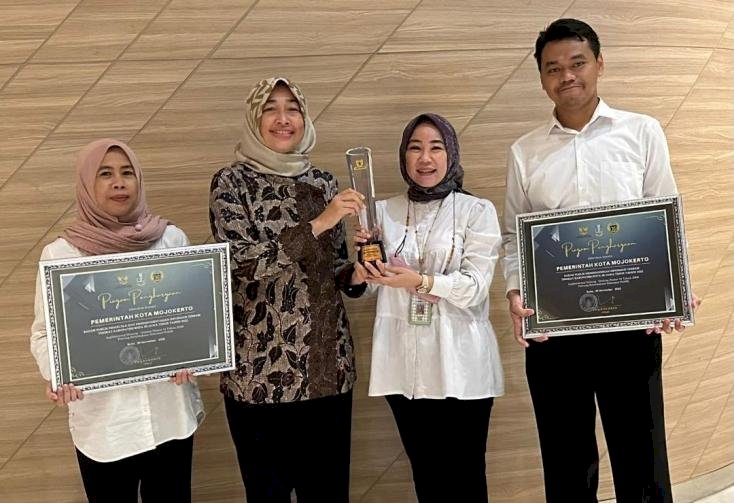 Pemkot Mojokerto Borong KI Awards Jatim 2022