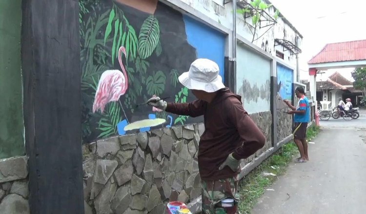 Jember Hadirkan Wisata Mural di Kelurahan Kebonsari