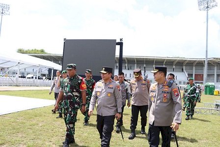 Kapolda Jatim Cek Kesiapan Pengamanan Kunjungan Jokowi ke Banyuwangi