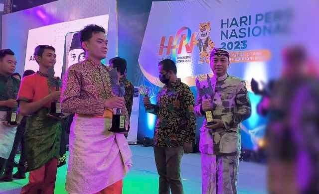 Peringatan HPN 2023 di Kota Medan,  Wali Kota Eri Raih Anugerah Kebudayaan PWI Lewat Program Dandan Omah